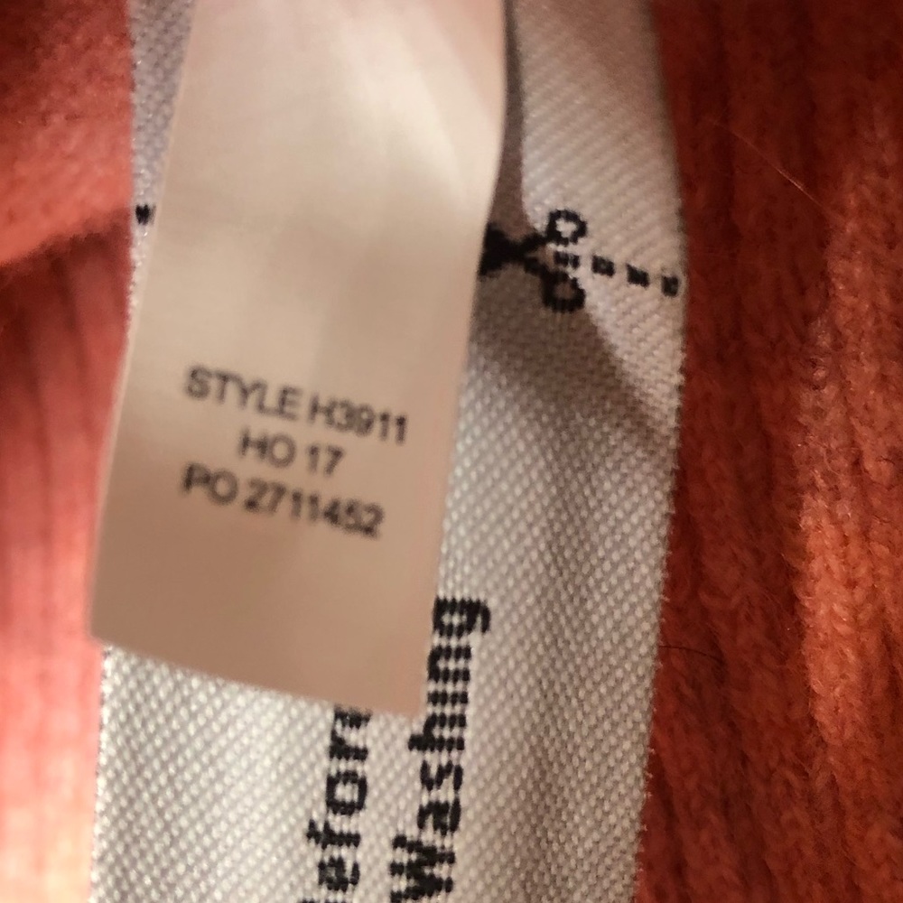 J crew alpaca wool‎ blend pink salmon sweater XS - Picture 6 of 12